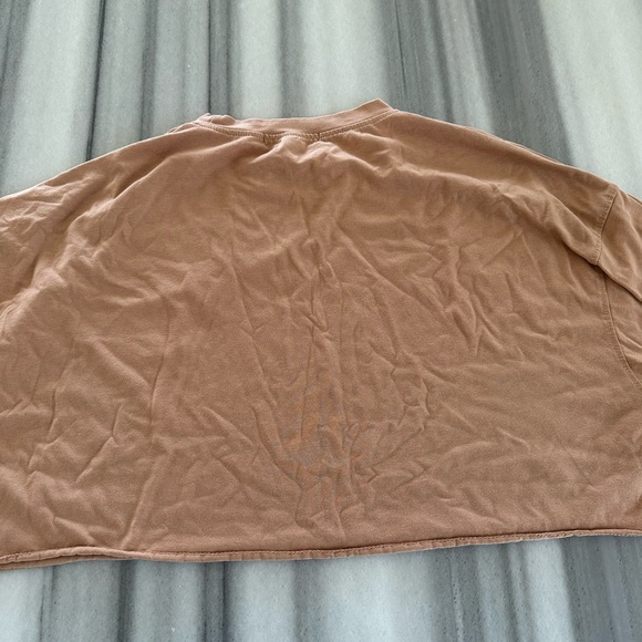 Oversized Crop T-shirt 0 New - Picture 3 of 4